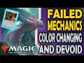 Failed MtG Mechanics - Color Changing and Devoid