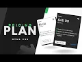 Create responsive Pricing Plans UI using HTML CSS