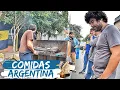 Trying Argentine food