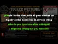 Tucker Wetmore - Crazy To Yourself COUNTRY KARAOKE NEW RELEASES AUGUST 2026