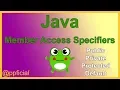 Java Inheritance Member Access - Public vs Private vs Protected Access Specifiers