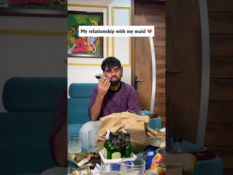 My relationship with my maid || Mohit Pandey #shorts #trending