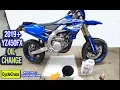 Oil Change Yamaha YZ450FX YZ450F WR450F 2018 - Current