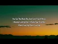 Gladdest - Done With Your Ex (Lyrics) "No Extra Stress No Extra Worries" [Tiktok Song]