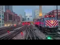 Let Metra s Union Pacific West Line Train Show You Chicago and the Skyline at Dusk