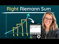 Riemann Sums - Right End Point Set-up TI84