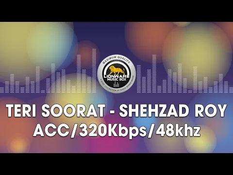 Download MP3 Teri Soorat - Shehzad Roy