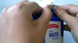 how to open milk carton
