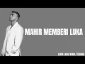 Fabio Asher - Mahir Memberi Luka (Lyric Video)