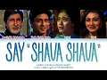 Download Lagu Shah Rukh, Kajol, Rani \u0026 Bachchan 'Say \