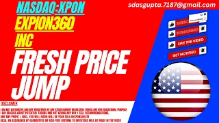 EXPION360 INC STOCK FRESH PRICE JUMP XPON STOCK EXPION360 STOCK EXPION STOCK