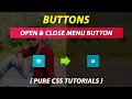 Menu Open Close Button Using Pure CSS By VRPawar