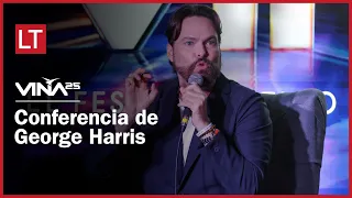Las palabras de George Harris antes de debutar en el Festival de Viña 2025