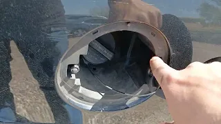 How to Open the Gas Cap Cover in a Chevy Malibu 2012 - 2016