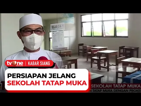 DKI Izinkan Sekolah Tatap Muka, Pihak Sekolah Persiapkan Fasilitas Sesuai Prokes