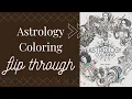Download Lagu Astrology Coloring by Ana Jaren | flip through | Adult Coloring