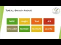 Android Kotlin - TextView Attributes in Android 2020