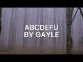 Gayle - abcdefu (angrier version)
