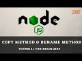 Copy Method in Node js Rename Method in Node js File System Module in Node js 3RI Technologies