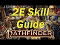 Pathfinder 2E Skill Guide