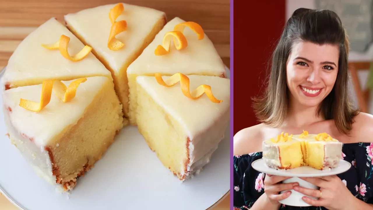Orange Pound Cake | Tea Time Orange Cake Eggless & Without Oven | Yummy