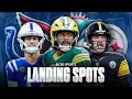 NFL Free Agency Best Landing Spots for Top QBs Malik Willis Daniel Jones Aaron Rodgers