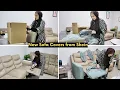 Lagu 🏠 Finally Naye Sofa Covers mangwa liay Shein se