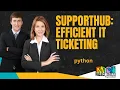 python-Support Hub Efficient IT Ticketing-myprojectbazaar