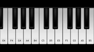 160 تعليم عزف موسيقى الحفره Çukur Hüsran على بيانو الجوال 