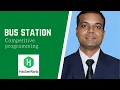 BUS Station Hackerrank Solution
