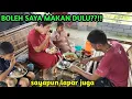 Padahal saya lapar loh..suami suruh cepat makan karna sudah 3 tumpukan di rumah katanya