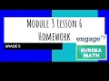 Engage NY Eureka Math Grade 5 Module 3 Lesson 6 Homework