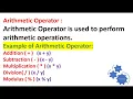 Class 6 C Language Theory Notes Arithmetic Operators in C Language Arithmetic Operators