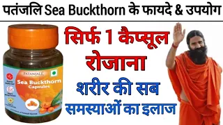 patanjali sea buckthorn capsule benefits u0026 review in hindi side effects