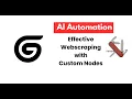Web Scraping Building a Gumloop Custom Node for Efficient Data Extraction