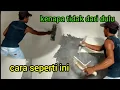 Download Lagu Cara plamir tembok kasar jadi halus@Herryskim