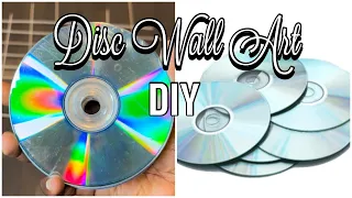  new how to make beautiful wall d cor with cd rom discs easy dollar tree diy
