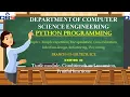 Encapsulation Turtle Module Python Programming ECE Online Education DBSIT