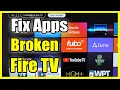 How to Fix Apps not Working on Amazon Fire TV Fast Tutorial