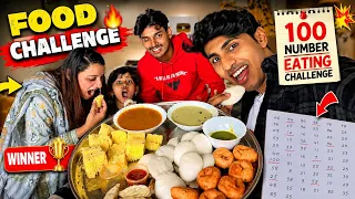 Food Challenge With Family 🍽️ | Kaun Banega Winner? 🏆