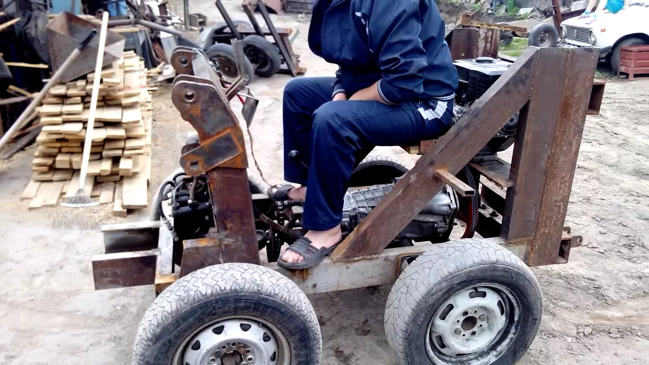 Купить Самодельный Погрузчик В России