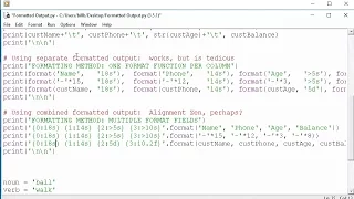 Python-4s Supplemental Using the String Format Method