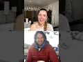 Mario Cimarro and Marlene Favela live on Instagram