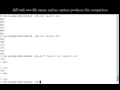Linux Command Diff