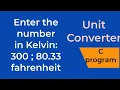 how to make unit converter in c language unit converter programscorner