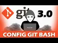3 Git GitHub and Version Control - Configuring Git Bash With Your Username and Email