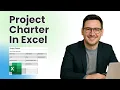 How To Create A Project Charter In Excel