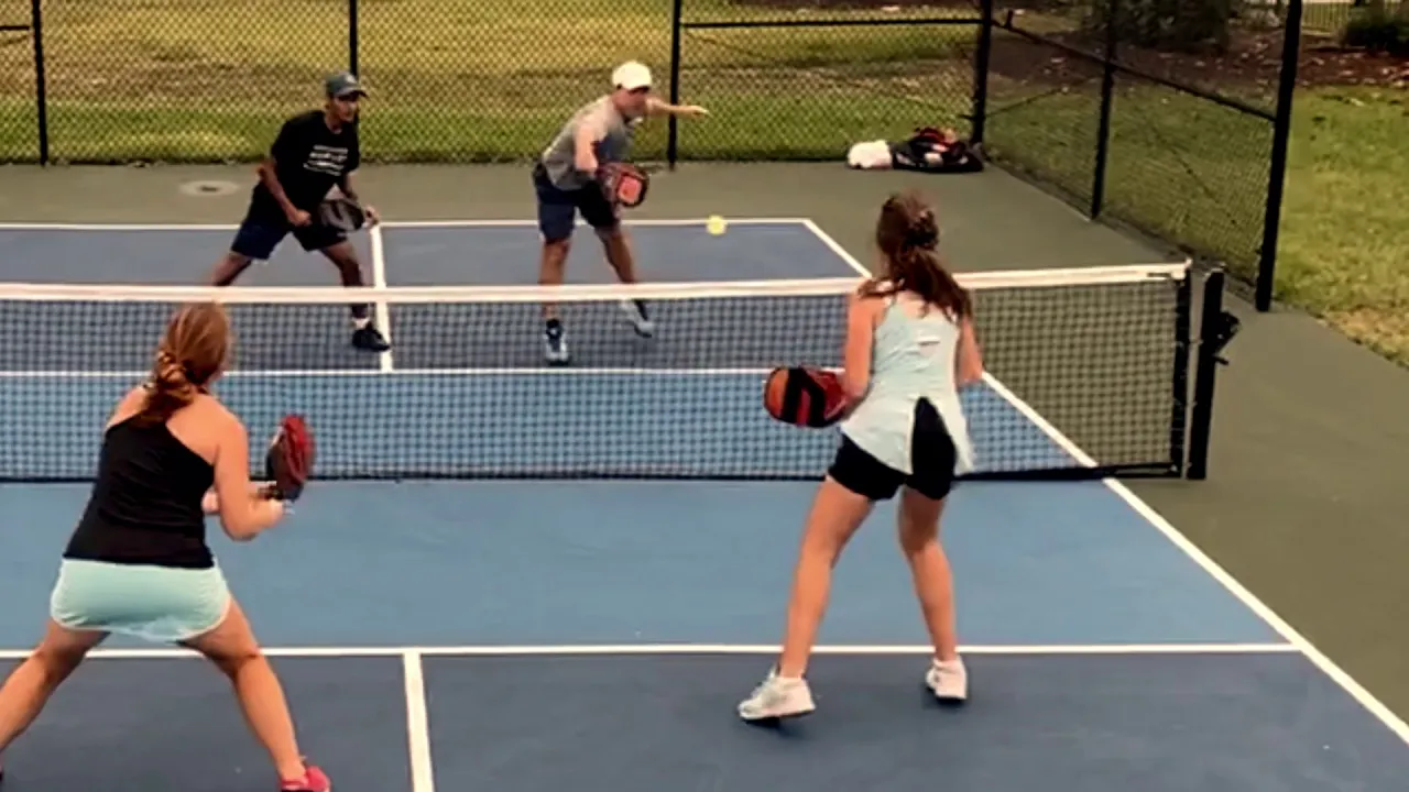 Rec games with Megan Hall, Jorja Johnson, Steve Rose, and Michael Krieger