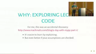 Pycon UK 2016 Python and static types Let s use mypy