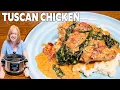 SLOW COOKER CREAMY TUSCAN CHICKEN